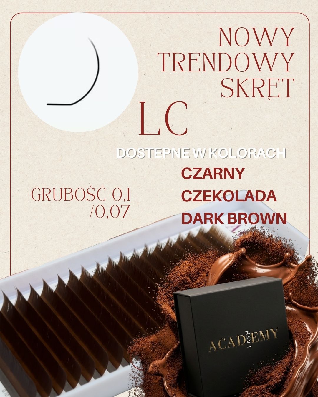 RZĘSY Mix 6-13 SKRĘT LC